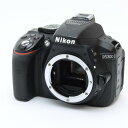 【中古】 《並品》 Nikon D5300 ボディ ブラック 【モニター部品交換/ファインダー内清掃/各部点検済】【別売予備バッテリー付!】 [ デジタルカメラ...