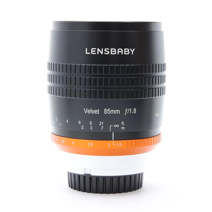 【中古】 《良品》 Lensbaby Velvet 85 85mm F1.8 ソフト (ソニーE用/フルサイズ対応) コッパーリング [ Lens | 交換レンズ ]