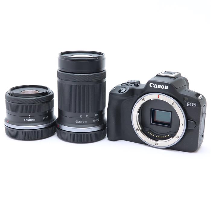 ����š� �����ʡ� Canon EOS R50 ���֥륺���७�å� �֥�å� ��55-210mm����⥯�꡼�˥�/���������ѡ� [ �ǥ����륫��� ]