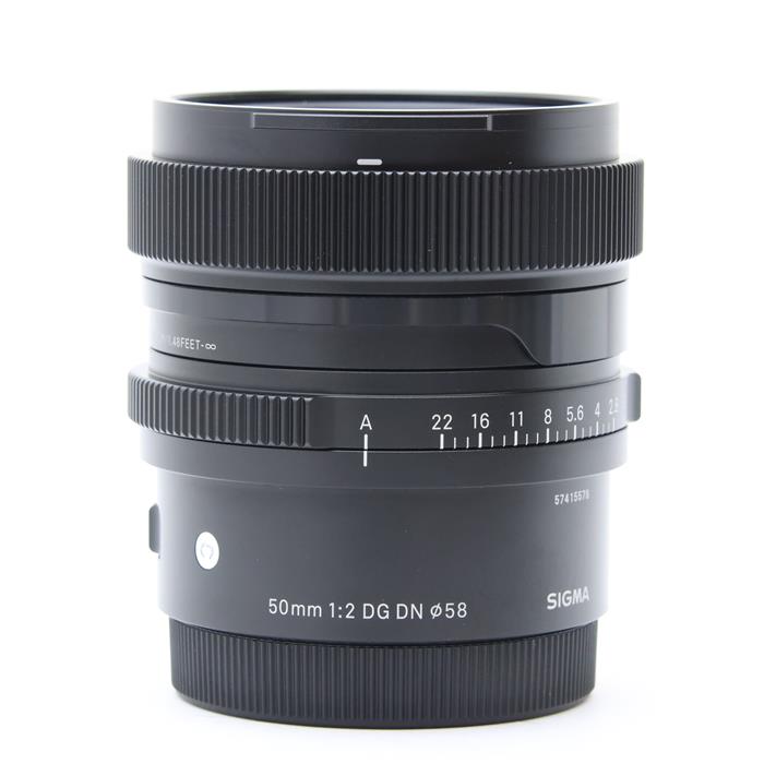 【中古】 《美品》 SIGMA C 50mm F2 DG DN (ソニーE用/フルサイズ対応) [ Lens | 交換レンズ ]