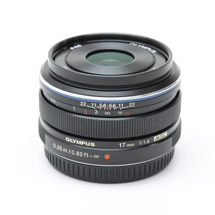 【中古】 《並品》 OLYMPUS M.ZUIKO DIGITAL 17mm F1.8 ブラック (マイクロフォーサーズ) [ Lens | 交換レンズ ]