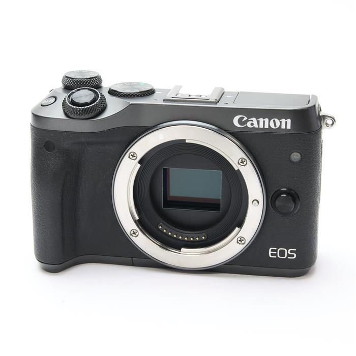 【中古】 《良品》 Canon EOS M6 ボディ ブラック 【メイン基板部品交換/各部点検済】 [ デジタルカメラ ]