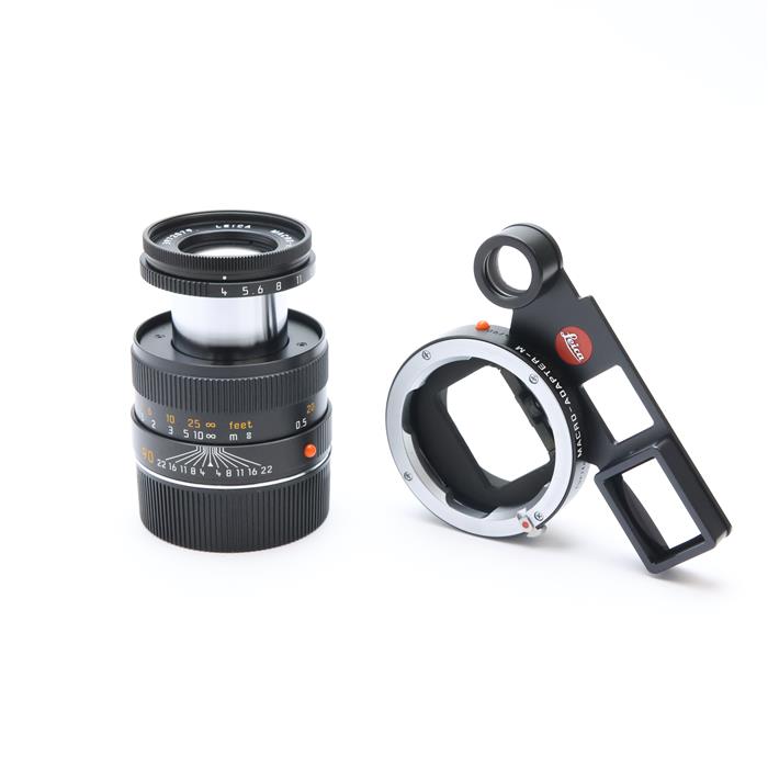 【中古】 《良品》 Leica マクロエルマー M90mm F4 セット ブラック [ Lens | 交換レンズ ]のサムネイル