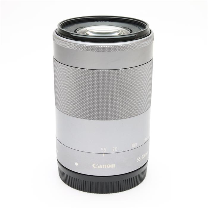 【中古】 《良品》 Canon EF-M55-200mm F4.5-6.3 IS STM シルバー [ Lens | 交換レンズ ]