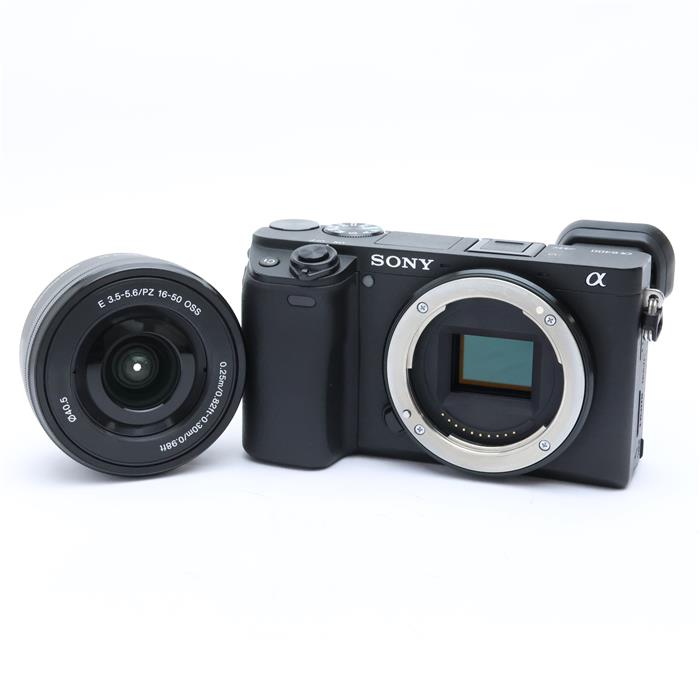 【中古】 《良品》 SONY α6400 パワーズームレンズキット ILCE-6400L ブラック 【前面グリップゴム光学フィルター部品交換/各部点検済】 [ デジタルカメラ ]