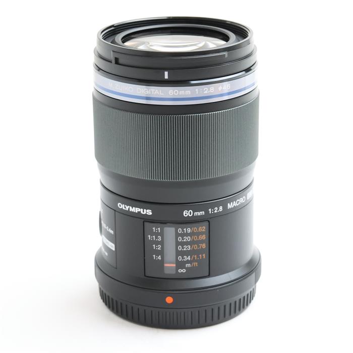 【中古】 《美品》 OLYMPUS M.ZUIKO DIGITAL ED60mm F2.8 Macro 【別売りレンズフード付！】 (マイクロフォーサーズ) [ Lens | 交換レンズ ]