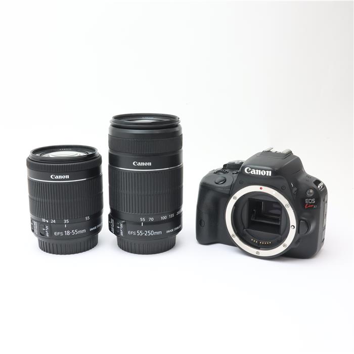 【中古】 《並品》 Canon EOS Kiss X7 ダブルズームキット 【18-55mm1群レンズ交換修理/各部点検済】 [ デジタルカメラ ]