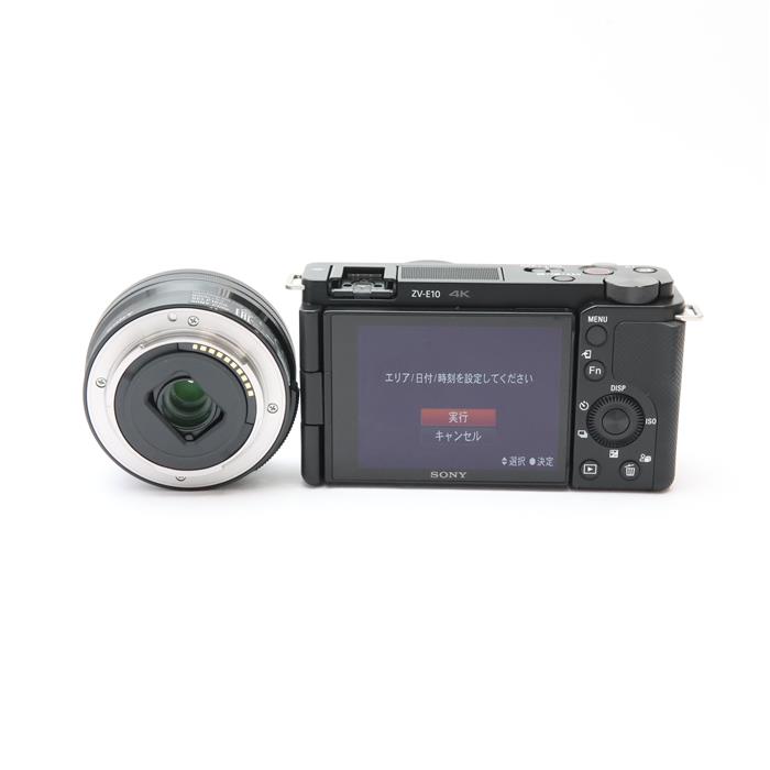 【中古】 《美品》 SONY VLOGCAM ZV-E10 パワーズームレンズキット ZV-E10L B ブラック [ デジタルカメラ ]