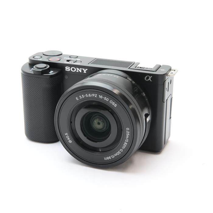 【中古】 《美品》 SONY VLOGCAM ZV-E10 パワーズームレンズキット ZV-E10L B ブラック [ デジタルカメラ ]