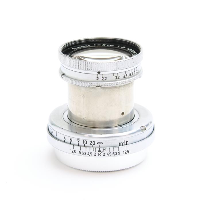 【中古】 《良品》 Leica ズマール L50mm F2 クローム 【レンズ内クリーニング/絞り羽根清掃/ピントリング絞りリング作動調ピント調整/各部点検済】 [ Lens | 交換レンズ ]
