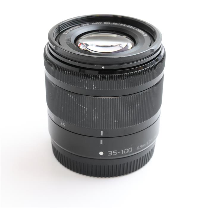 【中古】 《並品》 Panasonic G 35-100mm F4.0-5.6 ASPH. MEGA O.I.S. H-FS35100-K ブラック (マイクロフォーサーズ) [ Lens | 交換レンズ ]