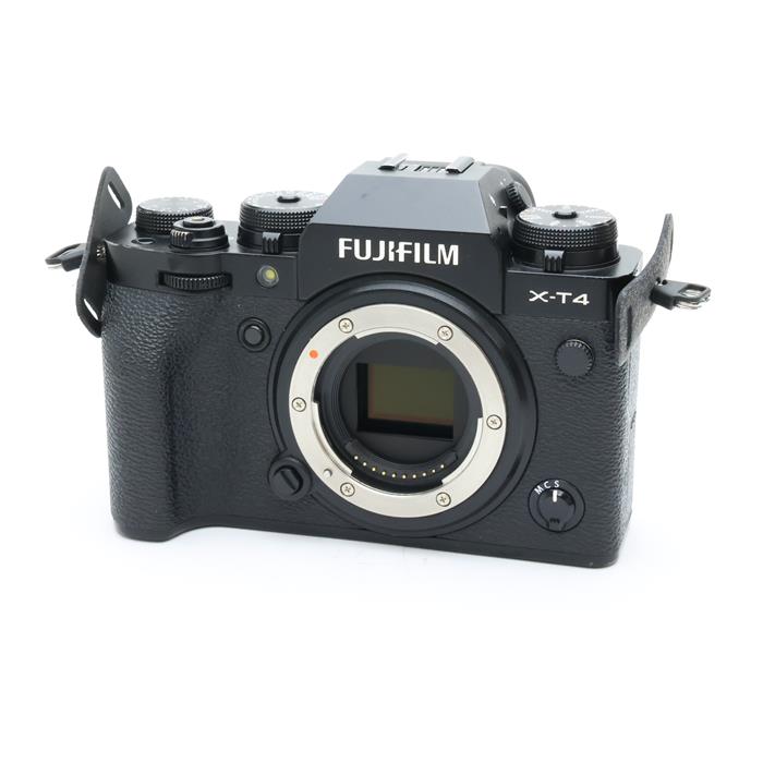 【中古】 《並品》 FUJIFILM X-T4 ボディ ブラック 【液晶チルト部軸部品交換/各部点検済】 [ デジタルカメラ ]