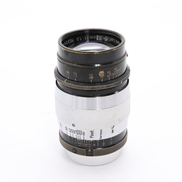 【あす楽】 【中古】 《並品》 Leica ヘクトール L73mm F1.9 フード付 シルバーxブラック [ Lens | 交換レンズ ]