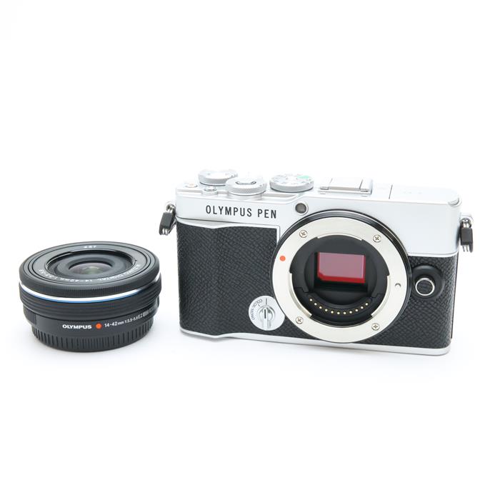 【中古】 《新同品》 OLYMPUS PEN E-P7 14-42mm EZレンズキット シルバー [ デジタルカメラ ]