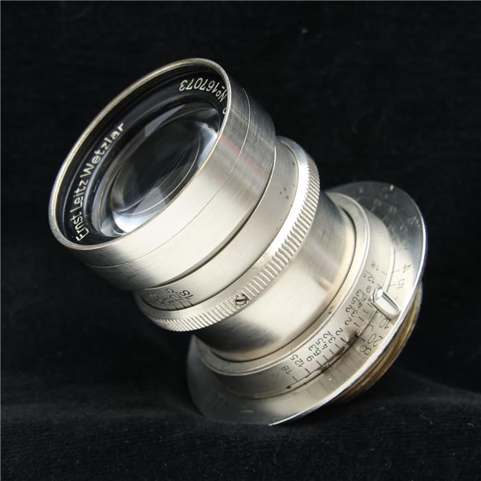 【中古】 《美品》 Leica ズマール L50mm F2 固定鏡筒（ヒョットコ） ニッケル 【極めて希少性の高い固..