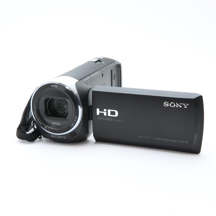 【中古品】 《良品》 SONY デジタルHDビデオカメラレコーダー ハンディカム HDR-CX470 B ブラック 【電源回路基板 グリップベルト部品交換/各部点検済】 デジタルカメラ