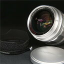 【中古】 《美品》 Voigtlander NOKTON 35mm F1.2 Aspherical シルバー 【限定300本生産の希少なシルバーが入荷しました!...
