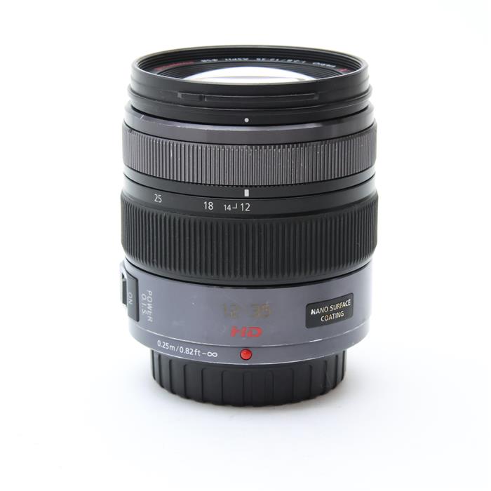 【中古】 《並品》 Panasonic G X 12-35mm F2.8 ASPH. POWER O.I.S. H-HS12035 ブラック 【ズームリングラバー部品交換/各部点検済】 (マイクロフォーサーズ) [ Lens | 交換レンズ ]