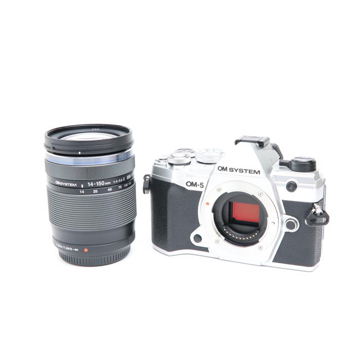 【中古品】 《良品》 OM SYSTEM OM-5 14-150mm II レンズキット シルバー [ デジタルカメラ ]