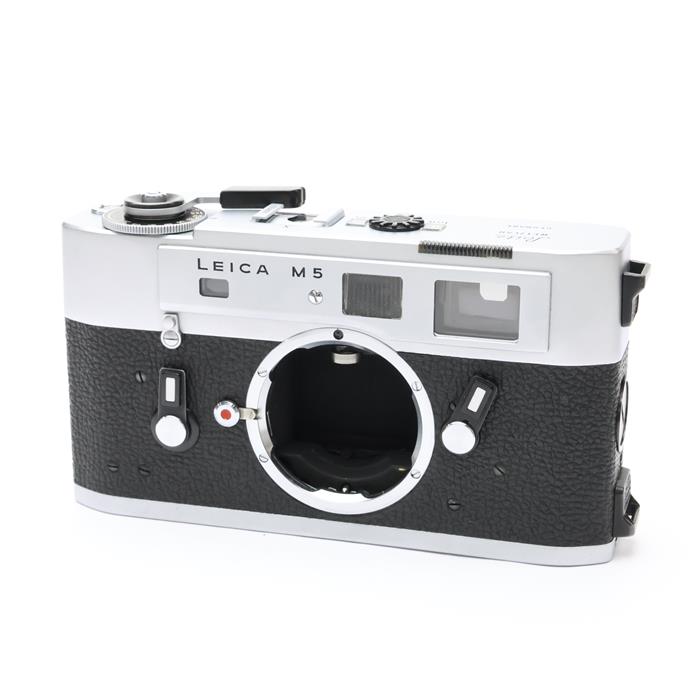 【中古品】 《良品》 Leica M5 シルバー 【ファインダー内清掃/シャッタースピード・ブライトフレーム切替作動調整/…