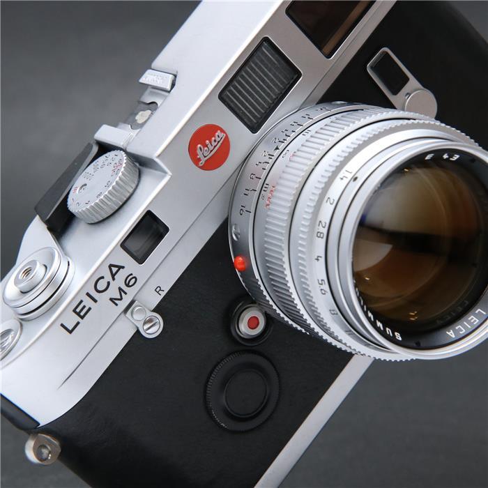 【あす楽】 【中古】 《並品》 Leica M6 + ズミルックス M50mm F1.4 トラベラー 【500台限定で製造されたボディとレンズがセットになったM6の限定モデル】