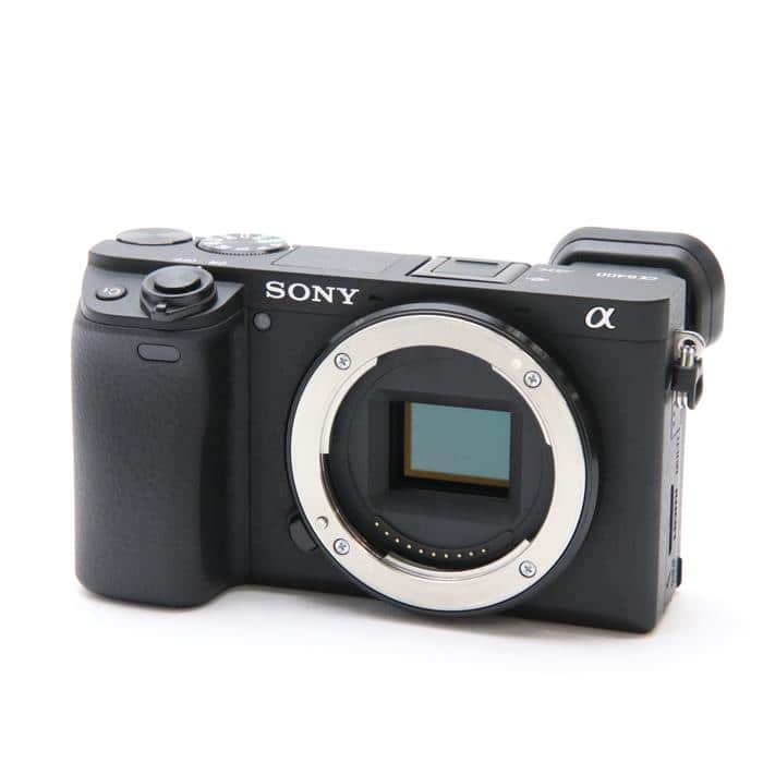 【あす楽】 【中古】 《並品》 SONY α6400 ボディ ILCE-6400 ブラック 【グリップラバー部品交換/各部点検済】 [ デジタルカメラ ]