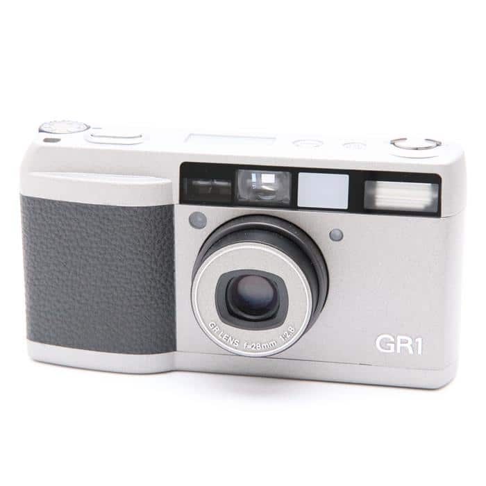 【あす楽】 【中古】 《難有品》 RICOH GR1 シルバー