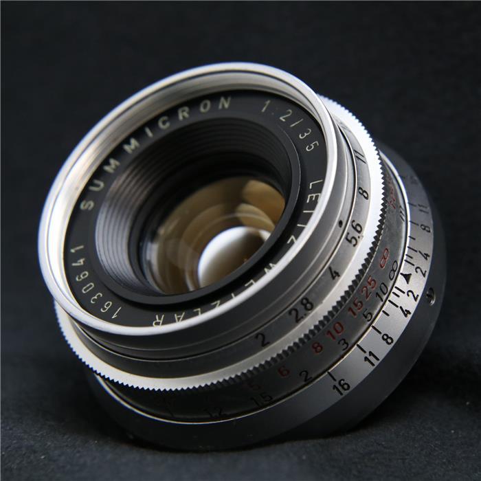 【あす楽】 【中古】 《並品》 Leica ズミクロン L35mm F2 8枚玉 ドイツ（オリジナルLマウント） 【希少品/限定577本生産】【レンズ内クリーニング/各部点検済】 Lens 交換レンズ