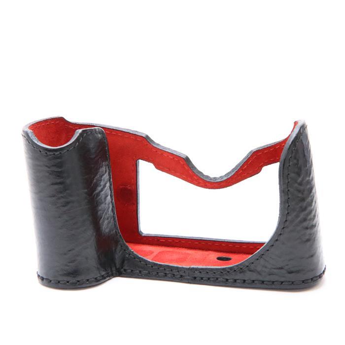 【中古】 《並品》 AngeloPelle レザーハーフケース for LEICA SL 601 ブラック