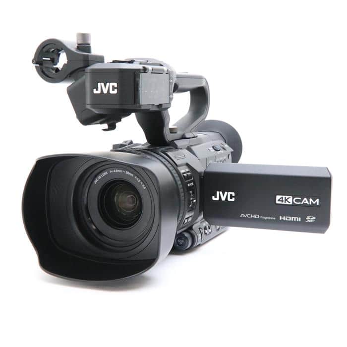 【あす楽】 【中古】 《美品》 JVC 4Kメモリーカードカメラレコーダー GY-HM185 [ デジタルカメラ ]