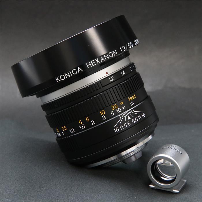 【あす楽】 【中古】 《新同品》 Konica HEXANON (L) 60mm F1.2 New 【限定生産800本の希少品！】【レンズ内クリーニング/各部点検済】 Lens 交換レンズ