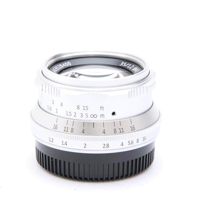 【あす楽】 【中古】 《美品》 七工匠 7Artisans 35mm F1.2 (マイクロフォーサーズ用) シルバー Lens 交換レンズ