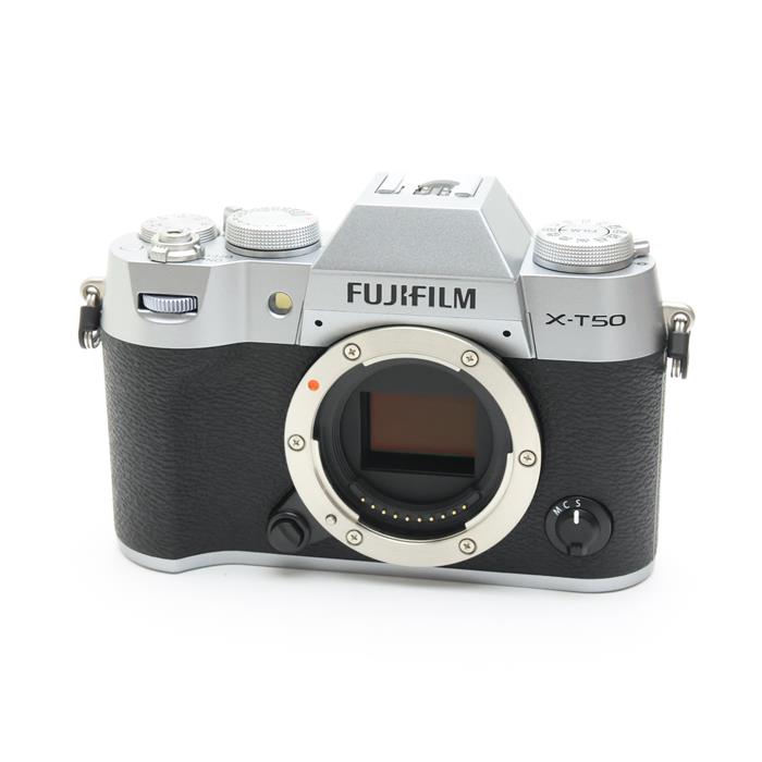 【中古】 《美品》 FUJIFILM X-T50 ボディ シルバー[ デジタルカメラ ]
