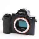 【あす楽】 【中古】 《良品》 SONY α7ボディ ILCE-7 【ローパスフィルター部品交換/各部点検済】【別売チャージャー(BC-TRW)付！】 [ デジタルカメラ ]