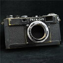 【中古】 《並品》 Nikon S2 ブラックペイント (オリジナル) 【極めて希少なブラックペイントの個体が入荷しました!】