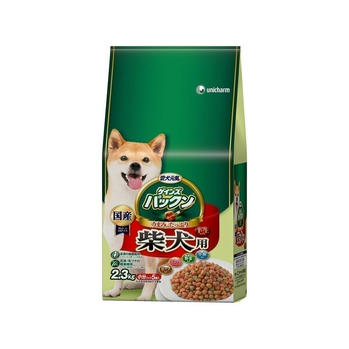 ゲインズパックン 柴犬用 2．3kg