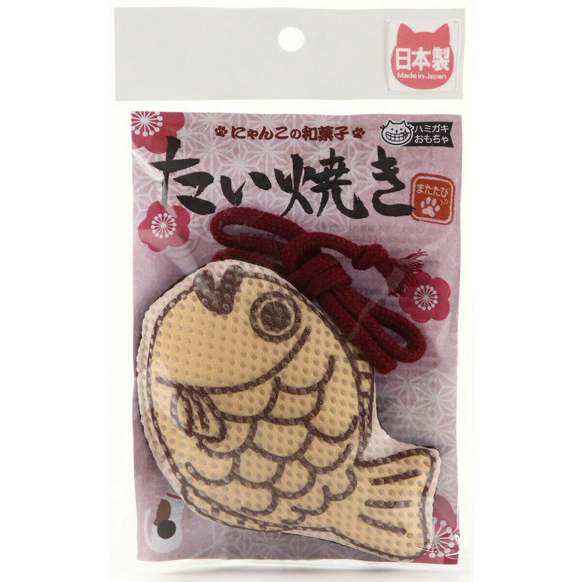 国産 ハミガキおもちゃ たい焼き S