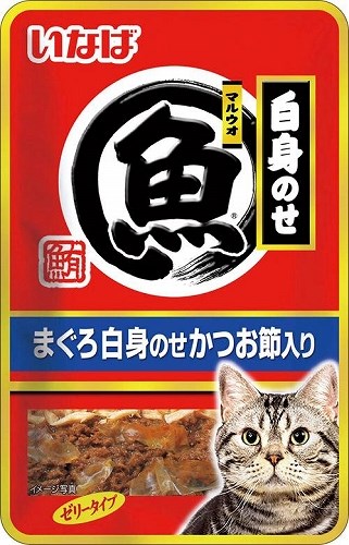 マルウオ白身のせパウチ鮪白身鰹節40g