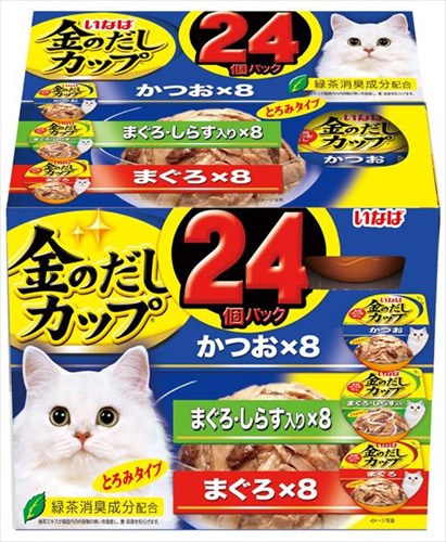 乐天商城 - 金のだしカップ 24個かつおV 70g×24