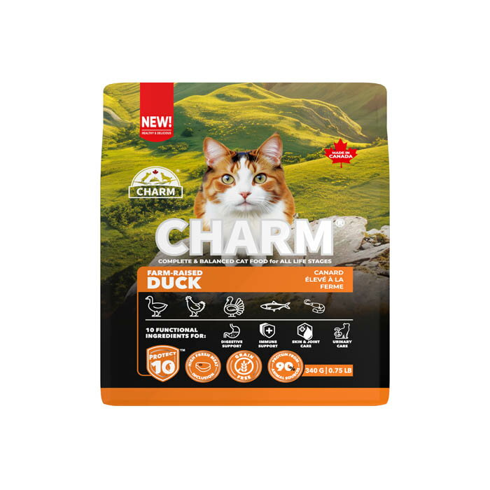 Rakuten - チャーム（CHARM） 猫用 ファームレイズド ダック キャット 340g 【tt】