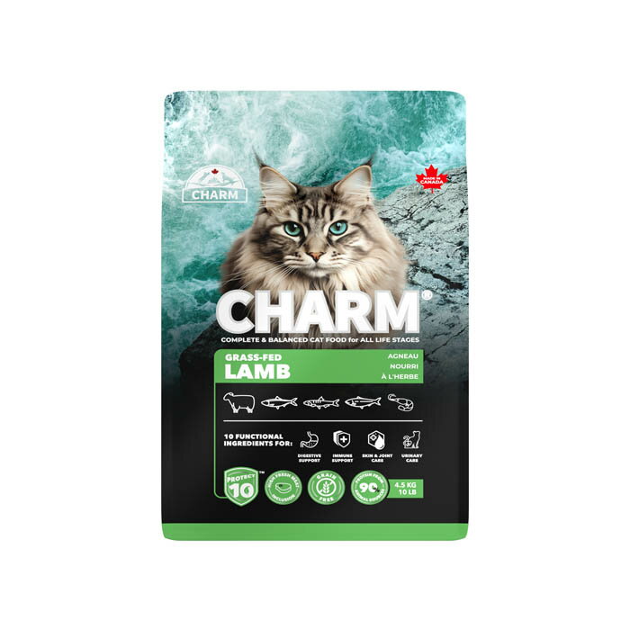 Rakuten - 【選べるおまけ付】チャーム（CHARM） 猫用 グラスフェッド ラム キャット 4.5kg 【着後レビューで100円クーポンGET！】 【tt】