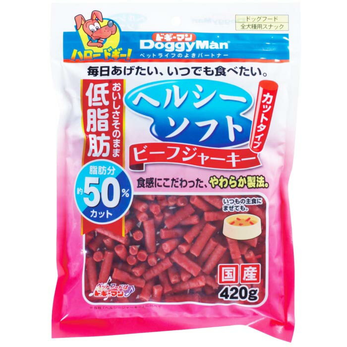Rakuten - ヘルシーソフトビーフジャーキー カットタイプ 420g