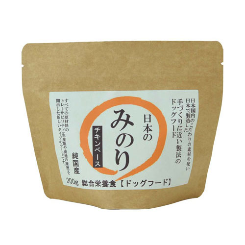 乐天商城 - 犬用 みのり チキンベース 200g