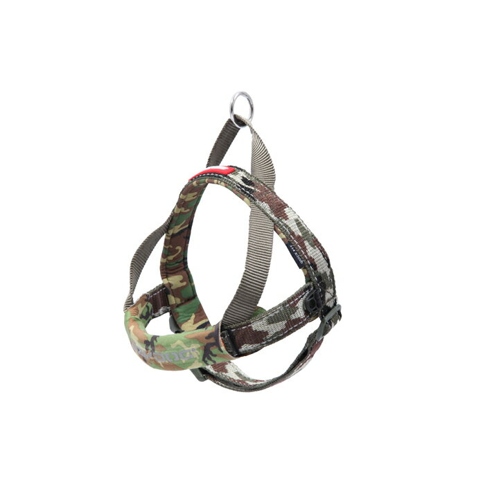 EZYDOG（イージードッグ） クイックハーネス グリーンカモ 超小型犬 XXS