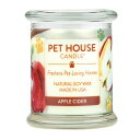 PET HOUSE キャンドル アップルサイダー L ソイワックス 消臭【tt】