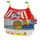 イタリアferplast社製 ハムスター マウス ケージ サーカス ファン Sircus Fun ハウス ネズミ フルセット 小動物用 ペット用品【tt】