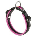 イタリアferplast社製 ERGO COMFORT FLUO エルゴ フルオ C25/60 ネオンピンク 犬 くびわ 首輪 首回り52から60cm