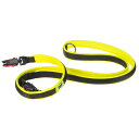 イタリアferplast社製 エルゴ フルオ ERGO FLUO 多機能 リード 2頭引き GA25/200 ネオンイエロー 犬 りーど 伸縮 リード さんぽグ...