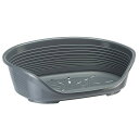 イタリアferplast社製 シエスタ SIESTA DX 8 犬 猫 洗える ベット ベッド プラスチック ハウス ダークグレー【sg】