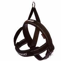 EZYDOG（イージードッグ） クイックハーネス M 中型犬用 ブラック（イージードッグ）